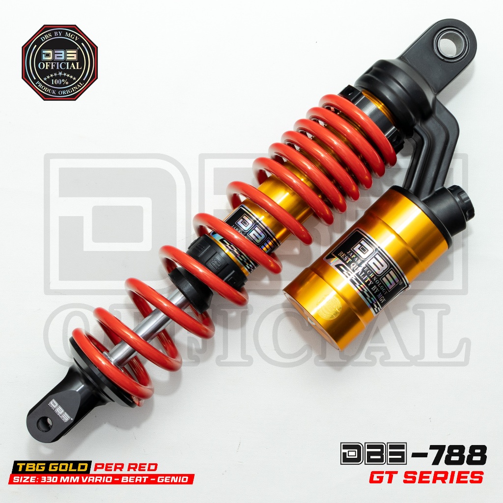 DBS 788  Series Shock Belakang Mio Beat Scoopy Genio VarioFi Vario125/150 Xeon Fazzio MioM3 Soul Gt