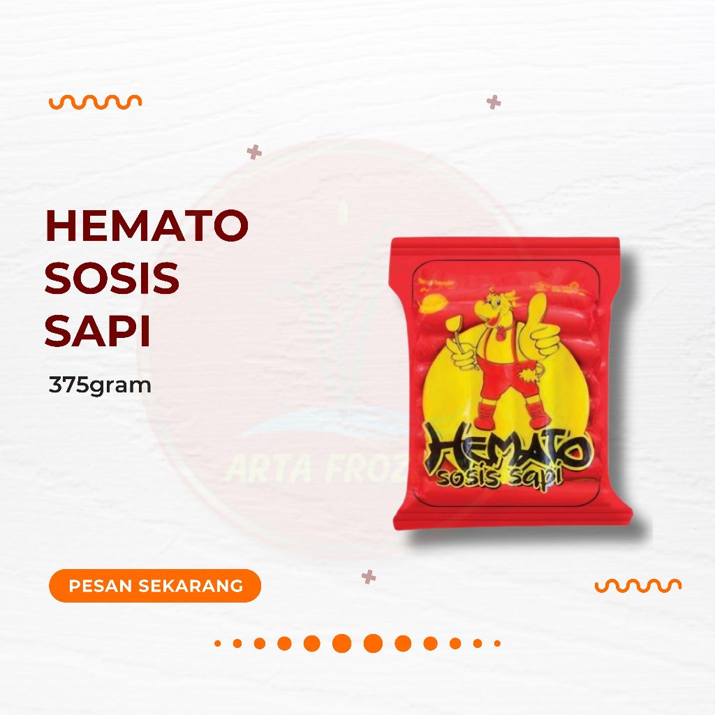 

hemato sosis sapi 375 gram