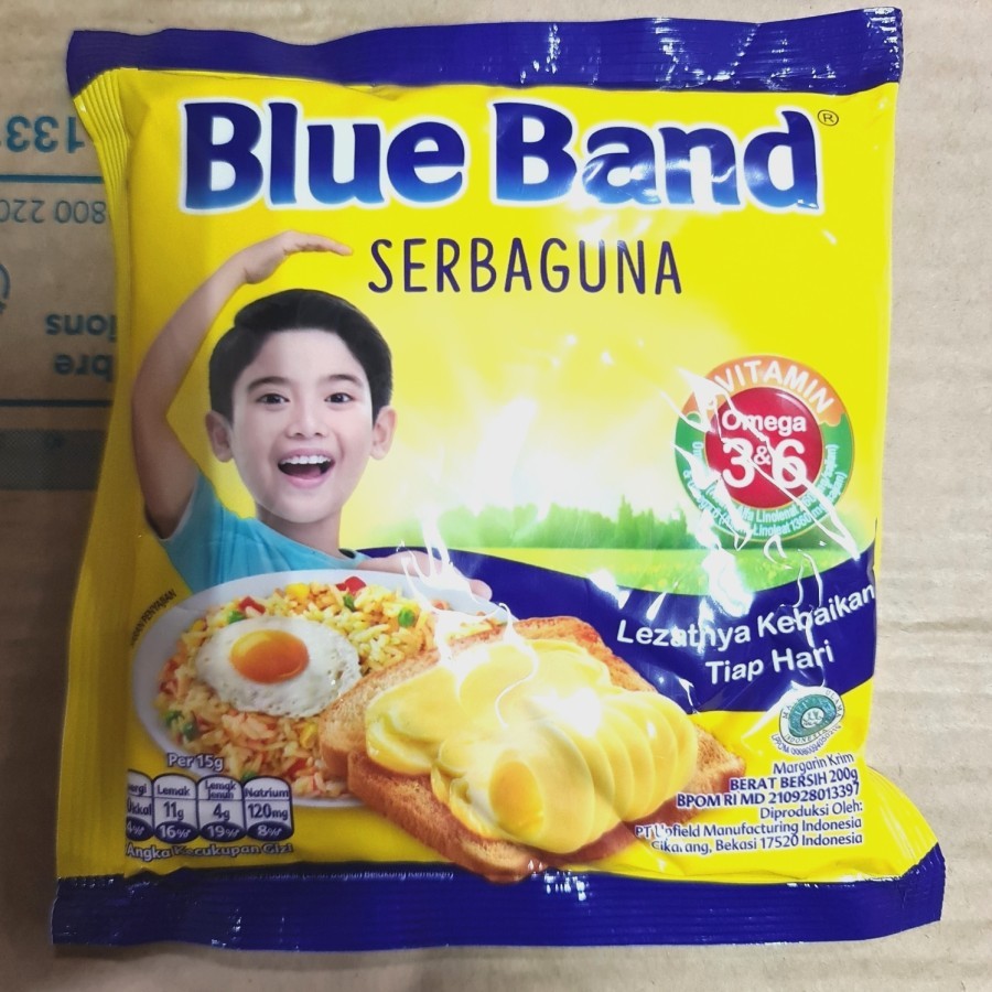 

Blue Band Serbaguna Margarine Sachet 200gr