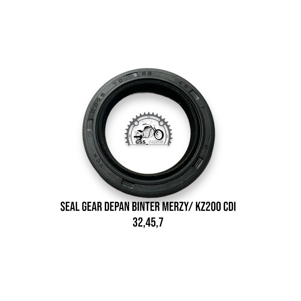 SEAL GEAR DEPAN BINTER MERZY/ KZ200 CDI