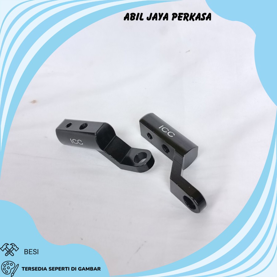 BREKET SPION DUDUKAN LAMPU TEMBAK SOROT LED UNTUK SEMUA MOTOR