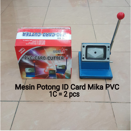 Alat Plong ID Card Cutter/ Mesin Potong IDcard Punch Pon PVC Die Card