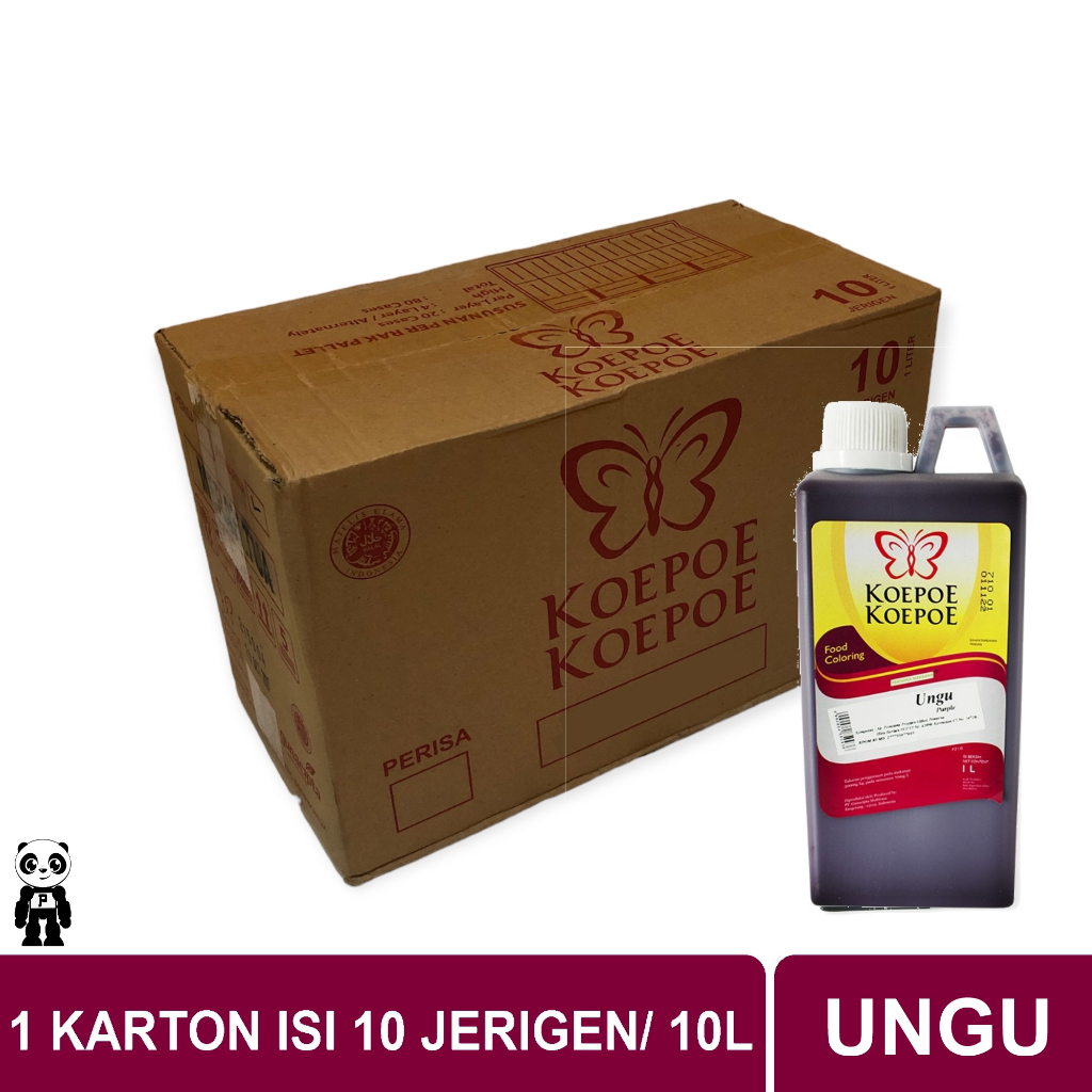 

Koepoe Koepoe Pewarna Ungu 1 Karton isi 10 Liter