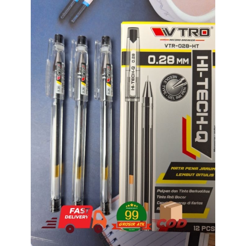 

Hi-Tech 0.28mm/Pulpen Hi-Tech Eselon/ballpen/Bolpoin/Pen Hitam/HITECH/VTRo-TECH