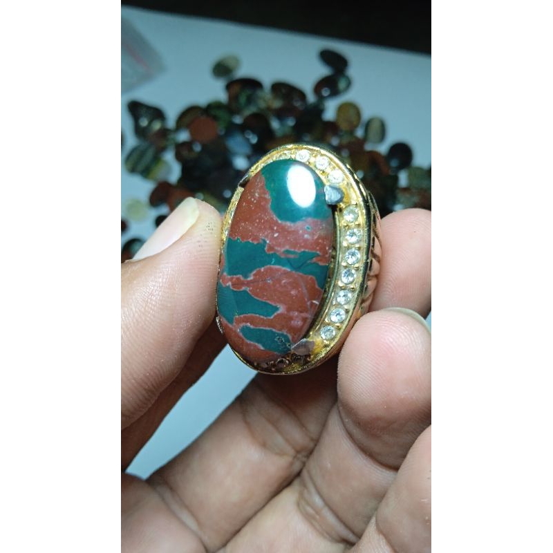 Batu akik Nogo sui klawing motif hot