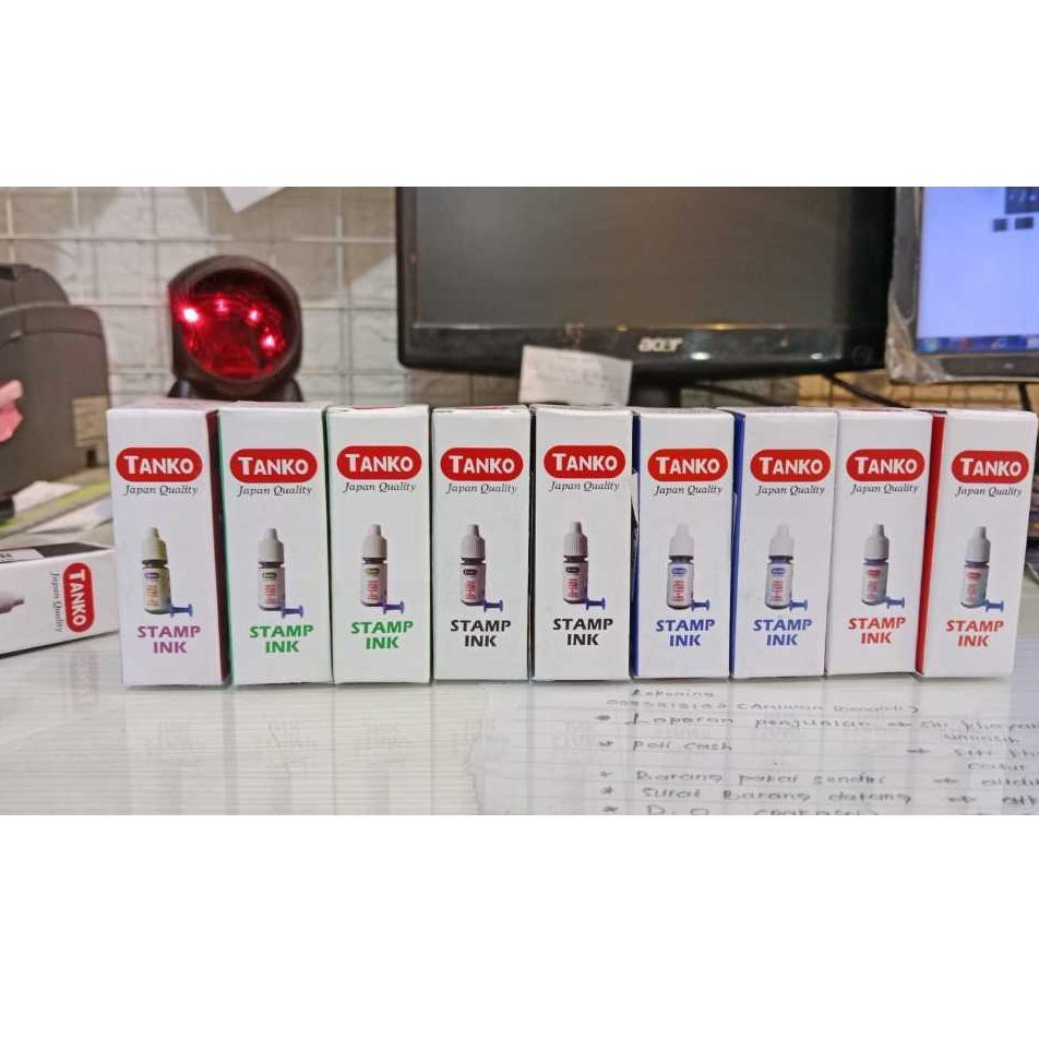 

TANKO TINTA KHUSUS STEMPEL ISI 5 ml KUALITAS JEPANG (FASH STAMP)