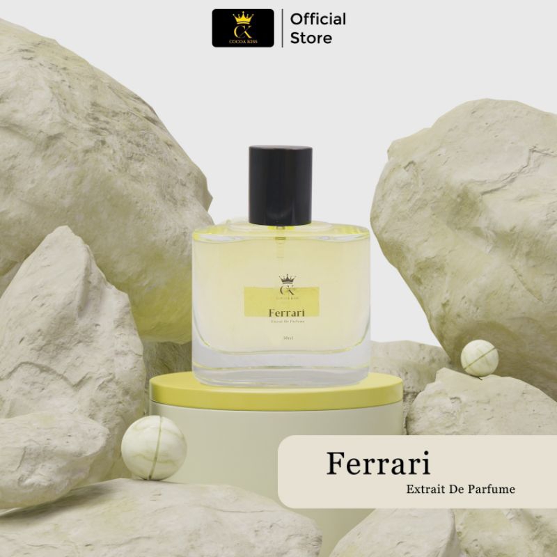 COCOA KISS FERRARI PARFUME PRIA WANGI TAHAN LAMA 24 JAM ORI