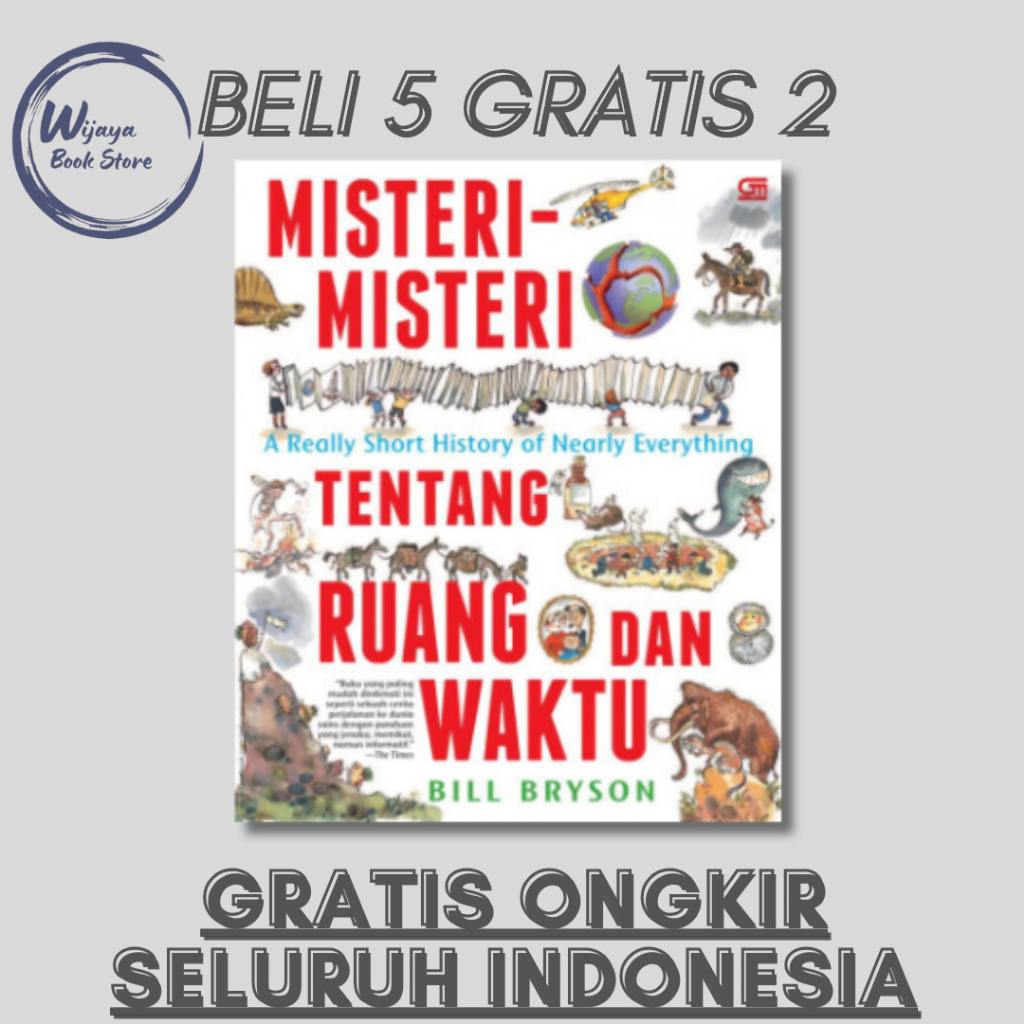 

MISTERI-MISTERI TENTANG RUANG DAN WAKTU (BILL BRYSON)