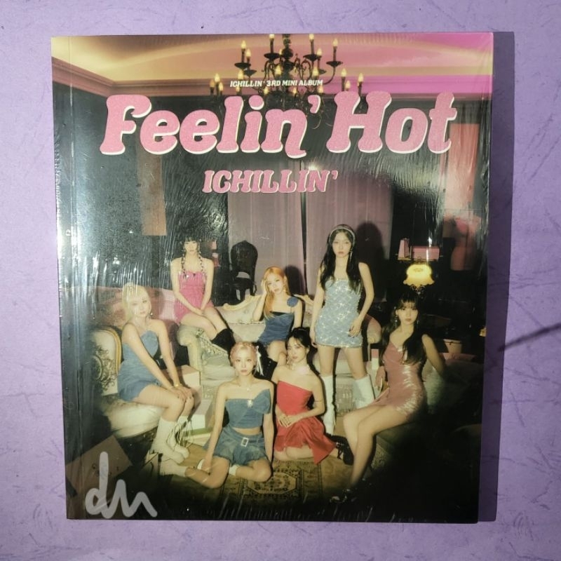 ichillin 3rd mini album feelin hot sealed