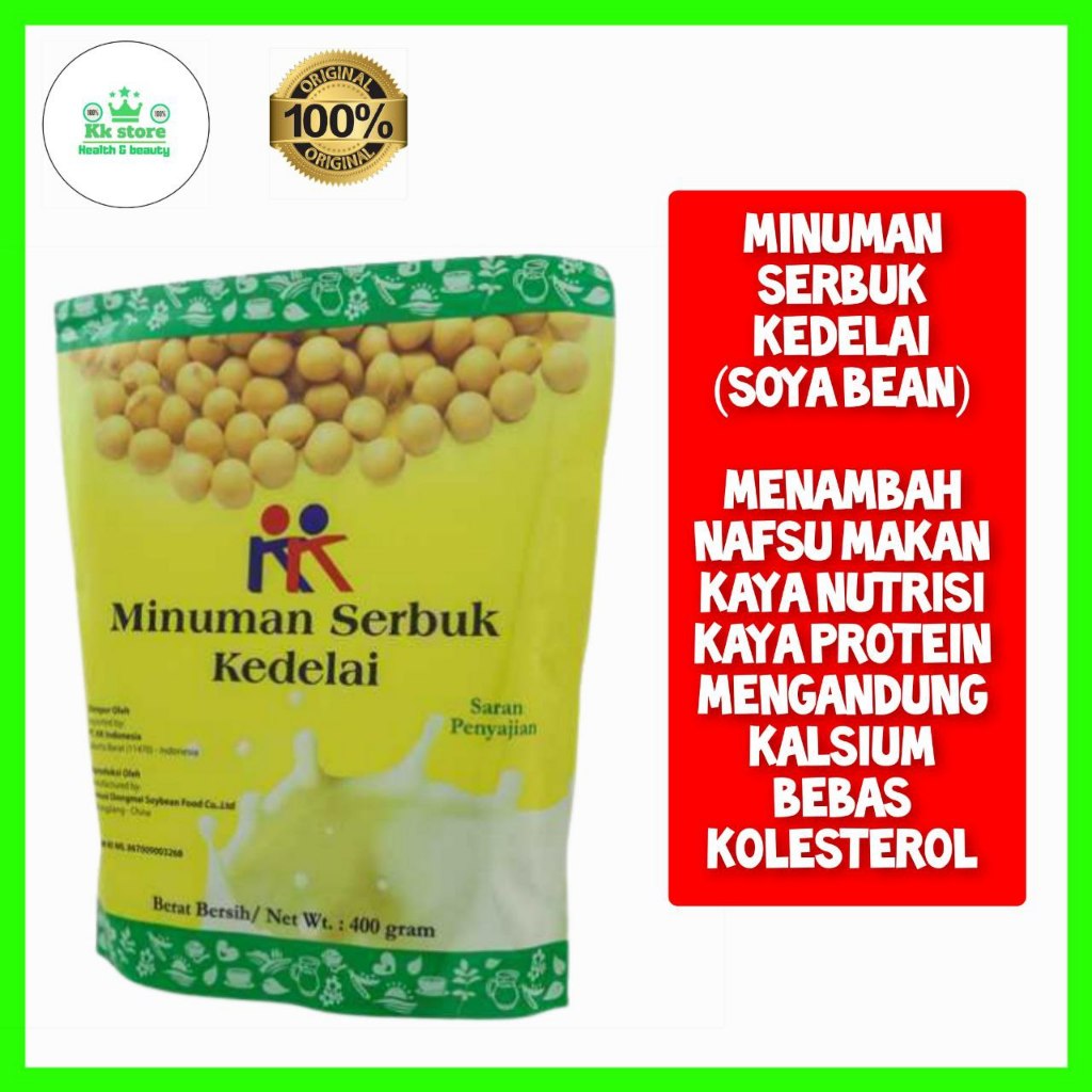 

Kk minuman serbuk kedelai (soyabean) best seller kk indonesia