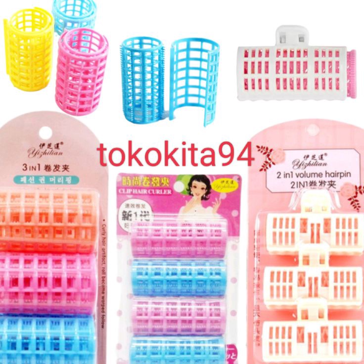 SALE Roll Rambut Wanita Curler 1Set  Roll Hair Satu Set Warna