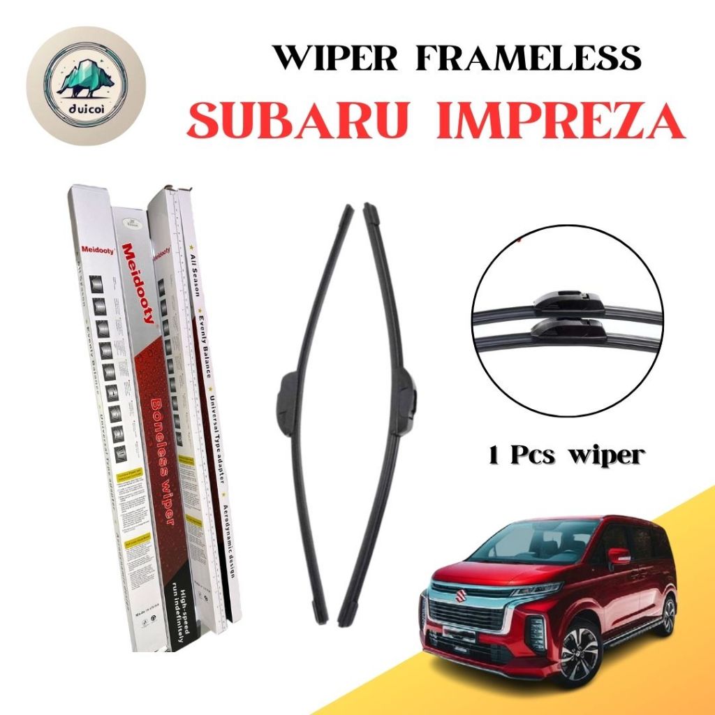 WIPER SUZUKI APV FRAMELESS 1PCS WIPER KACA MOBIL MEIDOOTY