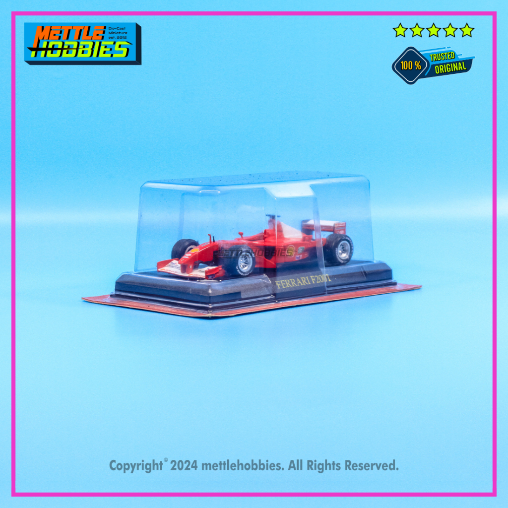 Altaya Ferrari F1 2001 Michael Schumacher Diecast Miniatur Mobil 1:43
