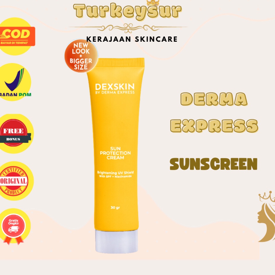 READY STOK Derma Express Sunscreen Protection Cream SPF 3