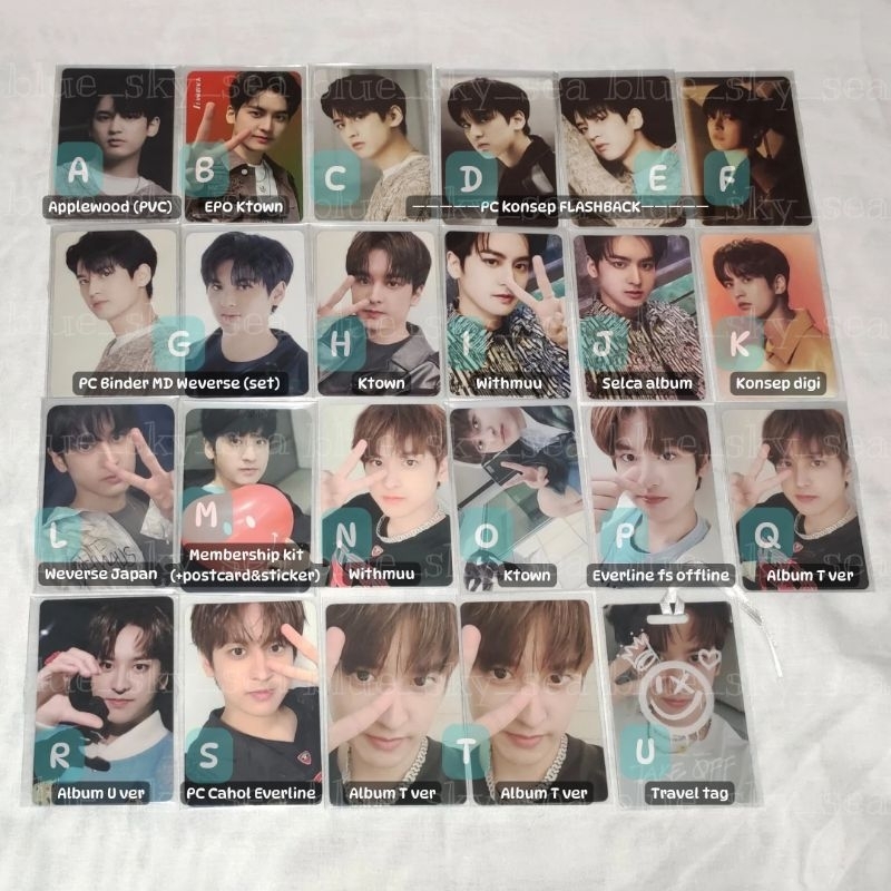 [READY] OFFICIAL iKON CHANWOO CHANU CHAN FLASHBACK TAKE OFF photocard PC everline ktown applewood PO