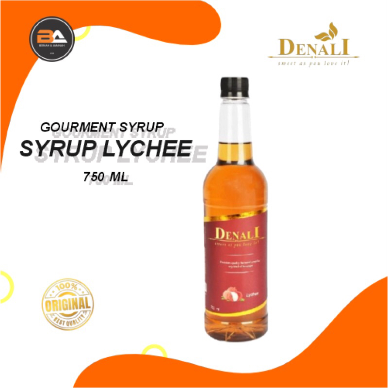 

SYRUP DENALI LYCHEE 750ML