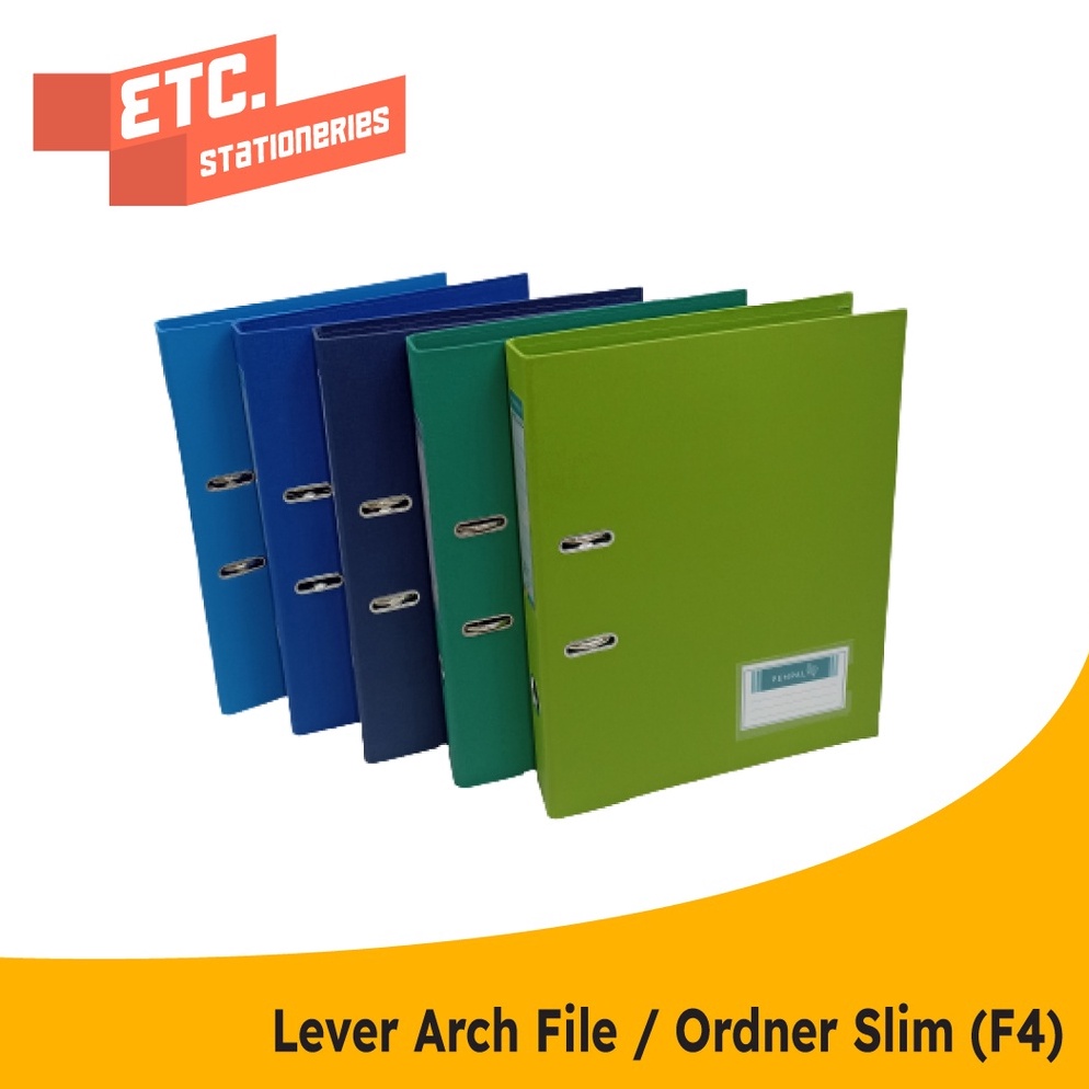 

KODE V58G Penpal Lever Arch File Ordner PP Slim Folio F4 PL43