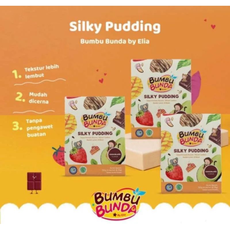 

Bumbu Bunda Silky Pudding Chocolate 4x25g