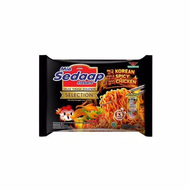

Sedaap Mie Goreng Instant Korean Spicy Chicken 87 g