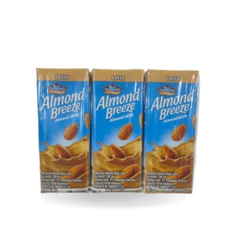 

BLUE DIAMOND - ALMOND BREEZE ALMOND MILK 180 ML (3PCS) - LATTE