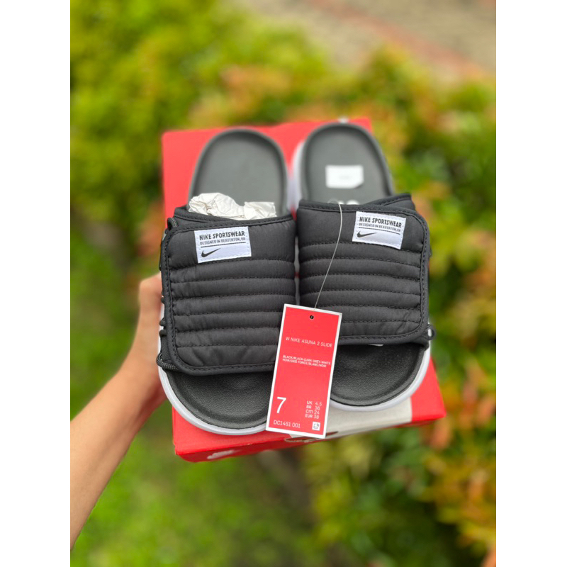 Nike Asuna 2 Slides Black Size 38