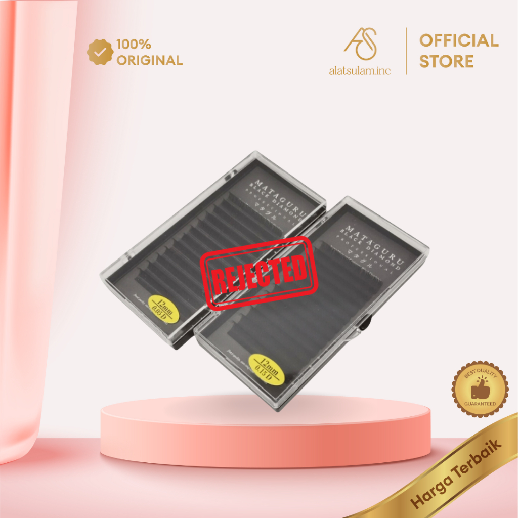(REJECT) Mataguru Black Diamond Eyelash Extension MATTE