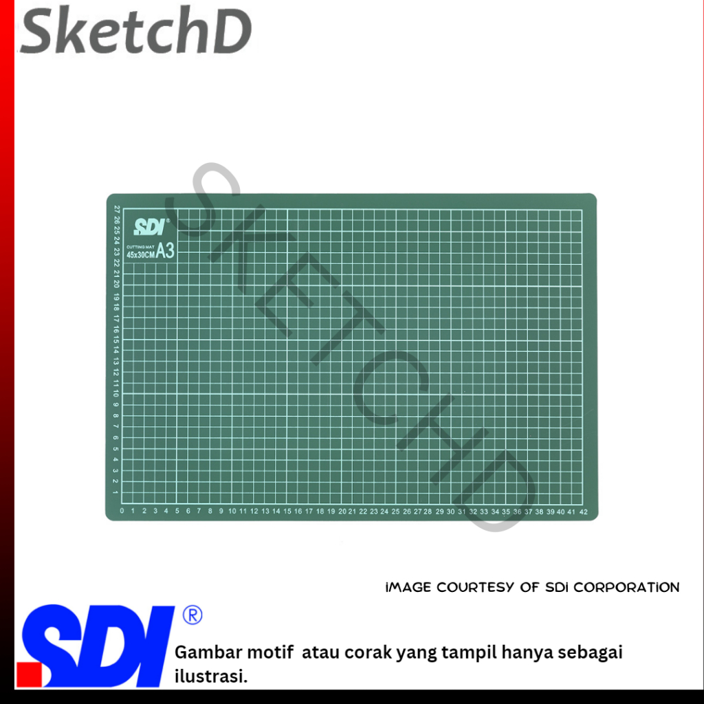 

Alas Potong / Cutting Mat A3 SDI - 450x300mm