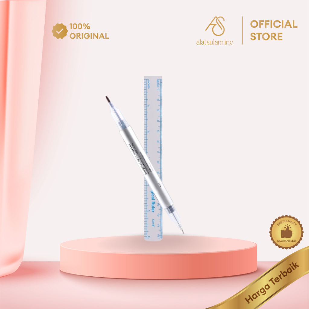 Tondaus Surgical Skin Marker / pen marker sulam alis anti air