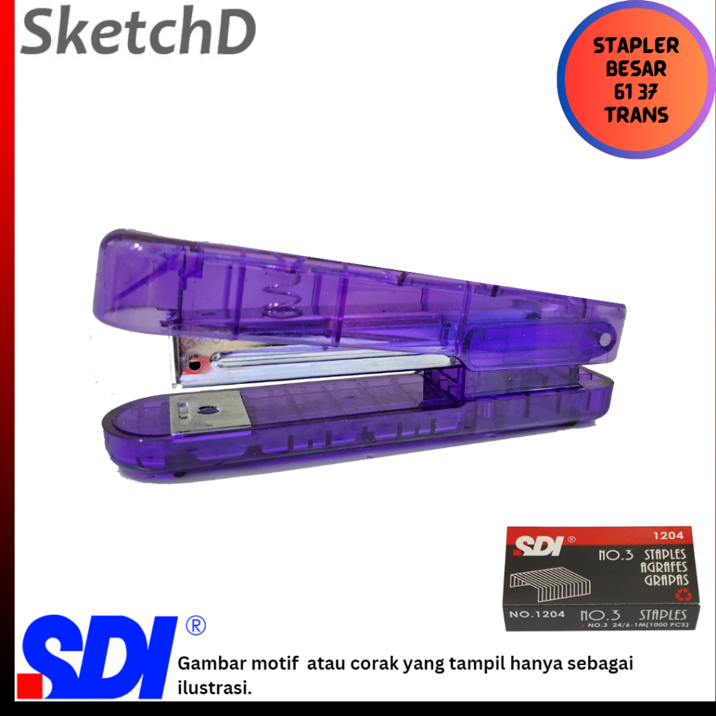 

Alat Staples Hekter HD 50 SDI Stapler 6137 No 3