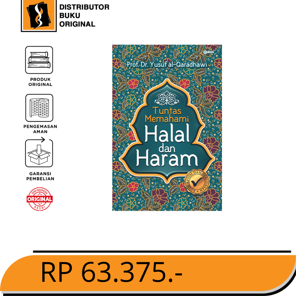 

Buku Murah (Tuntas Memahami Halal dan Haram)