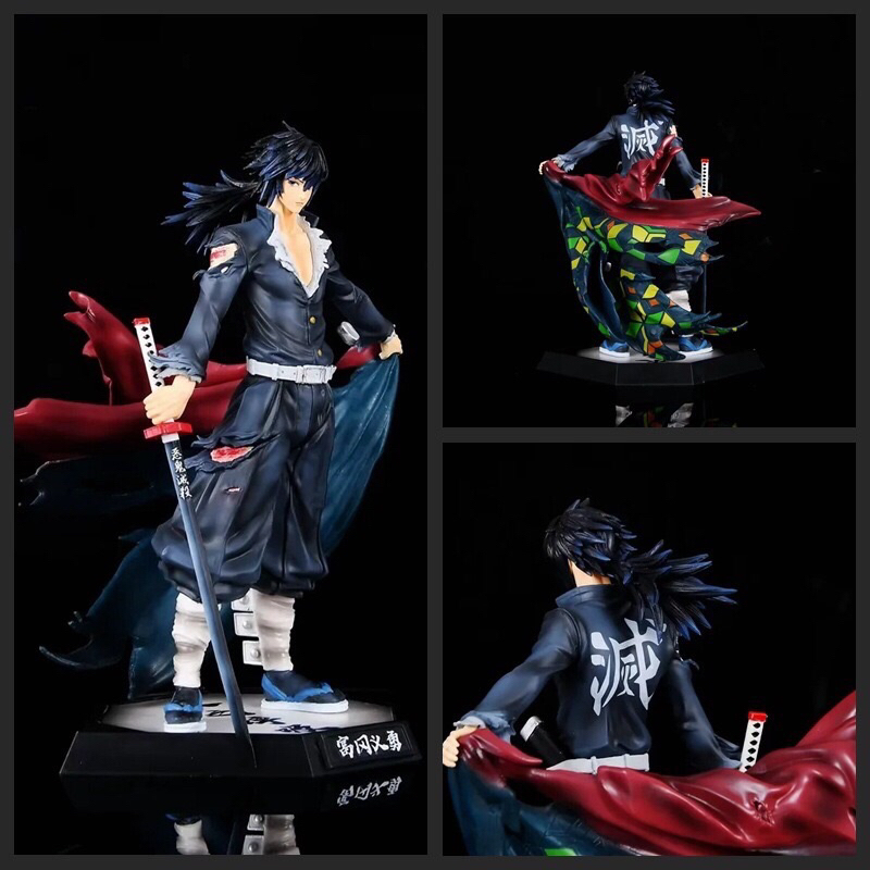 Demon Slayer Tomioka Giyu Jubah Action Figure