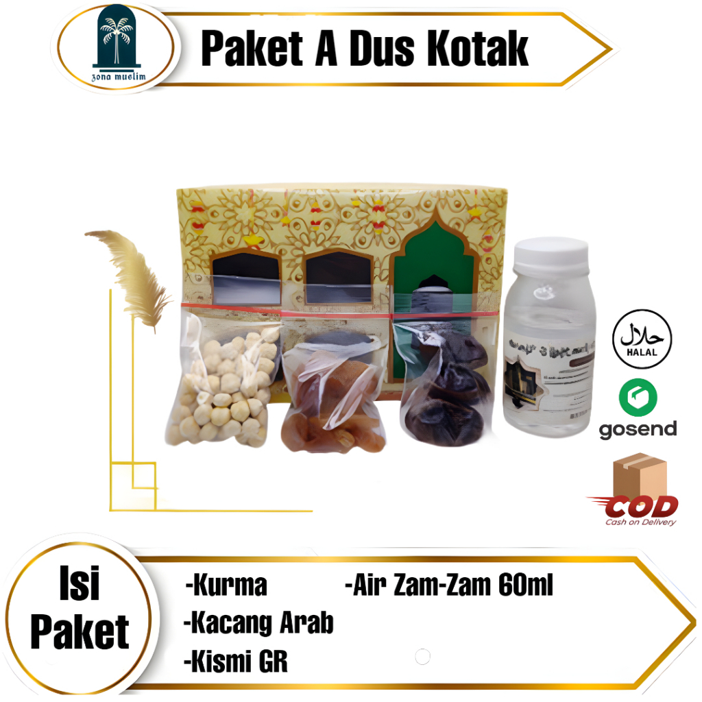 

Paket Oleh Oleh Haji dan Umroh paket dus kotak paket murah ekonomis