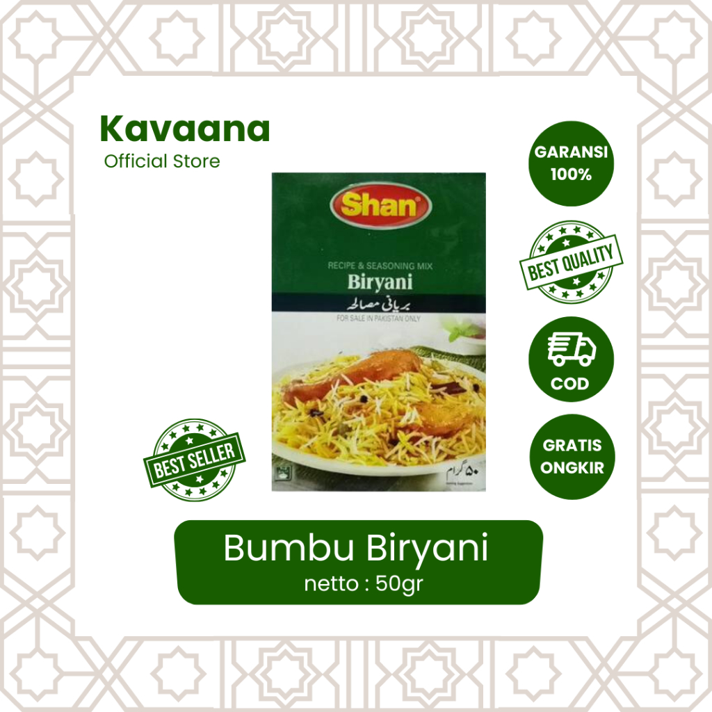 Shan Biryani / Bumbu Biryani Shan/ Bumbu Shan Biryani / Bumbu Biryani / Bumbu Bumbu Siap Saji / Bumb