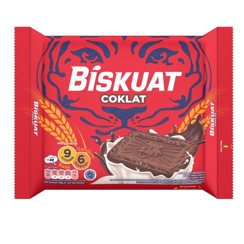 

BISKUAT Biskuit Cokelat 121,6g