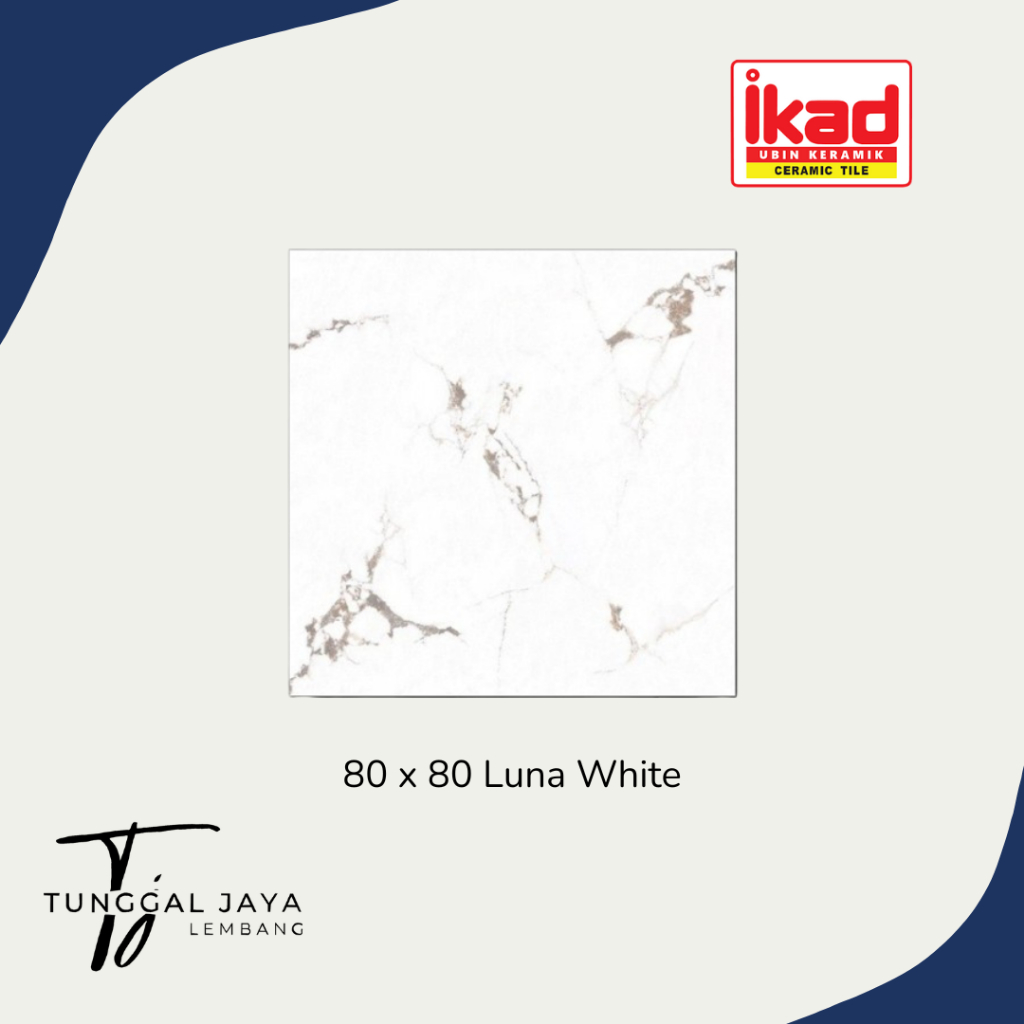 Granit Ikad Luna White 80x80 Kw 1
