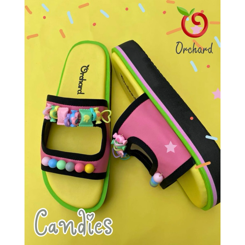 Sandal Candies PINK / sandal couple ibu anak sister