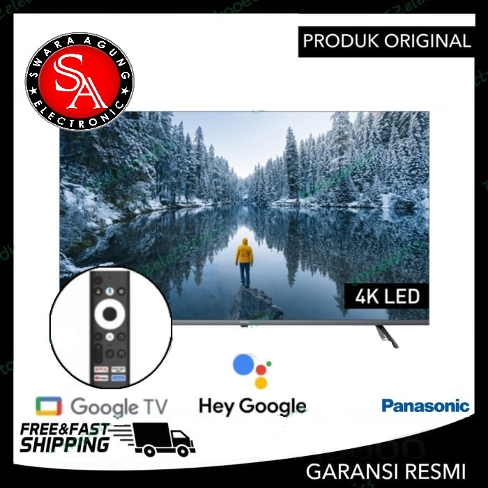 Led UHD 4K Google TV 50 Inch Panasonic Type : 50NX600 - Android (Medan)