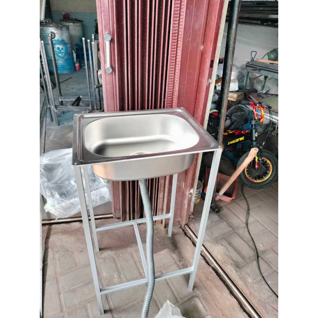 wastafel cuci tangan portable