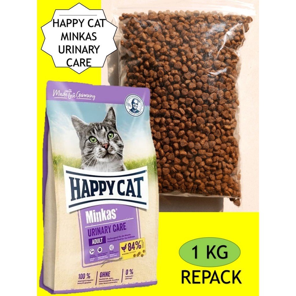 happy cat urinary repack 1kg makanan kucing urinary cat food