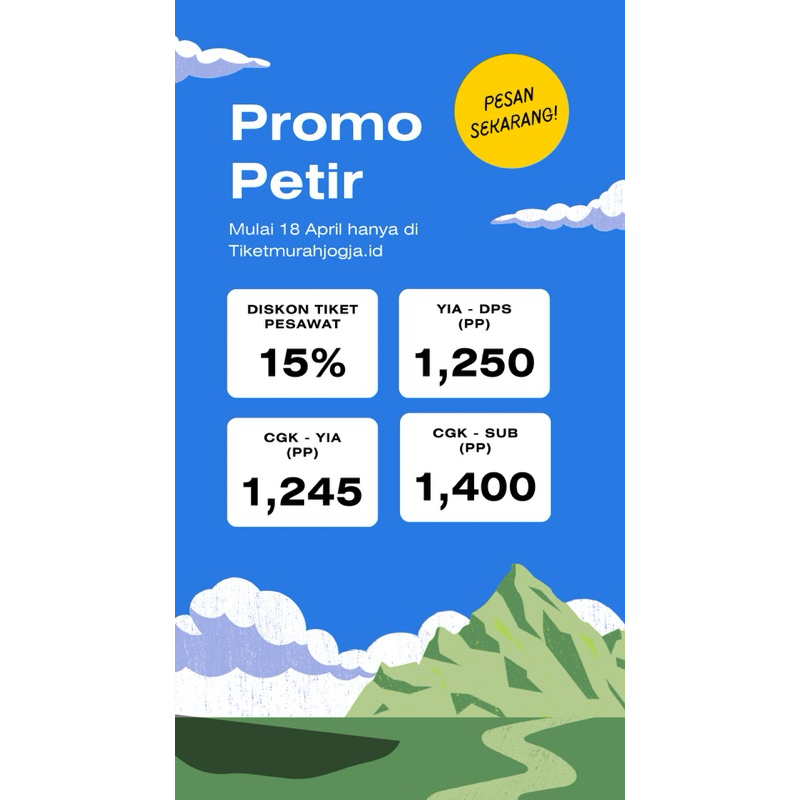 Tiket pesawat Domestik