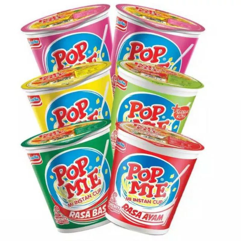 

POP MIE - MIE INSTAN CUP 75gr PER PCS