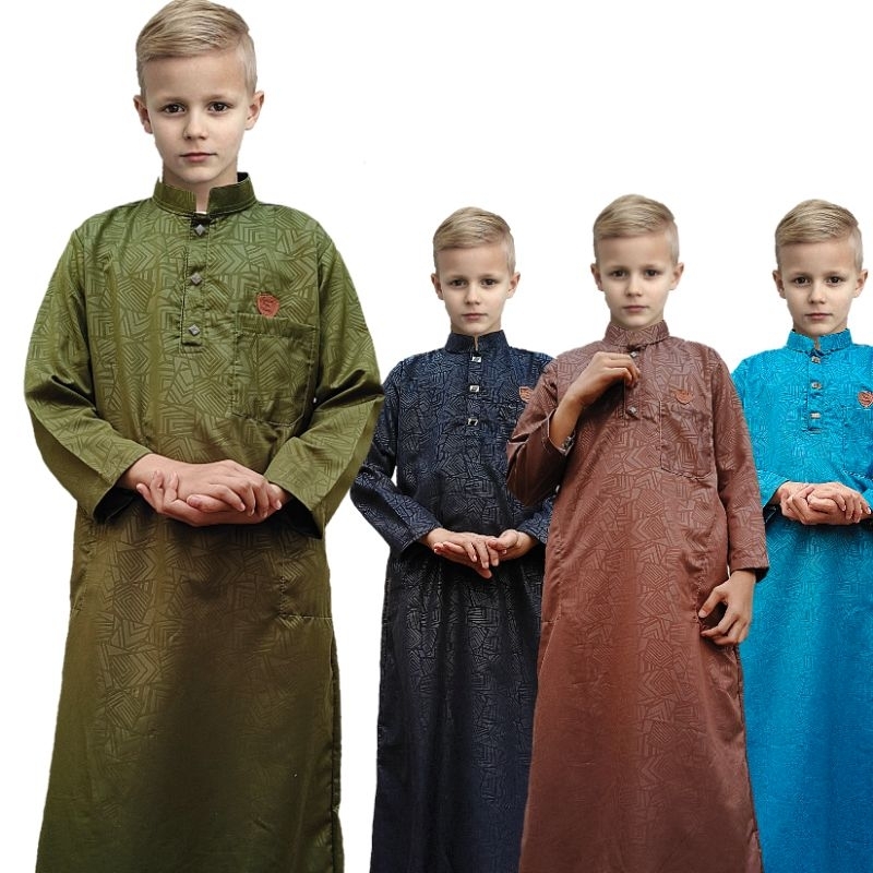 Jubah Model Haramain Anak Laki Laki Gamis Anak Trendy