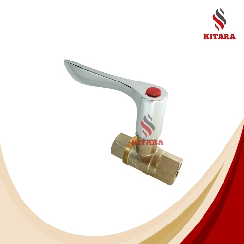 Gas Valve 1/2" / Kran Gas 1/2" Handle Italy