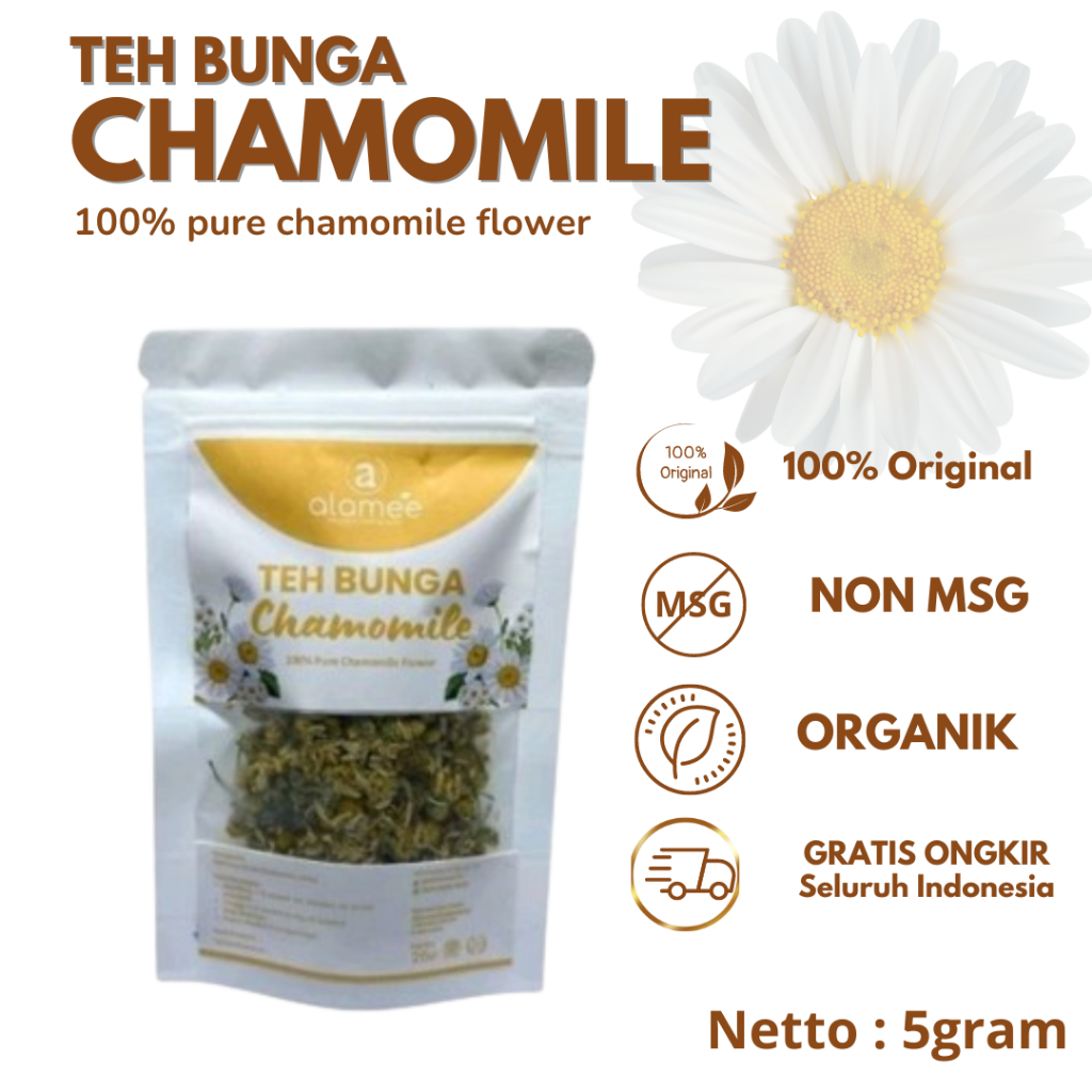 

TEH CHAMOMILE TEH KESEHATAN TEH ALAMI