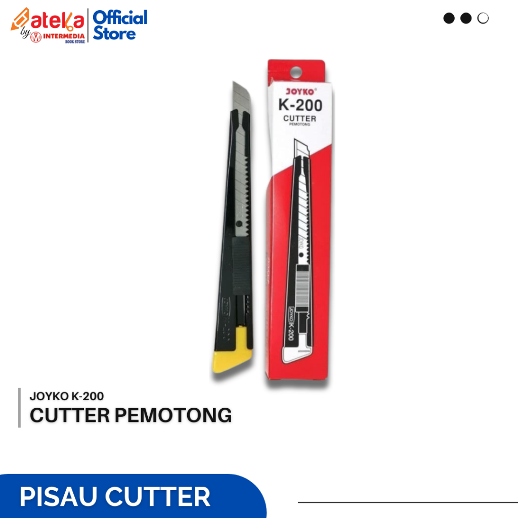 

Cutter JOYKO K-200 - Ukuran Kecil, Efisien dan Tajam