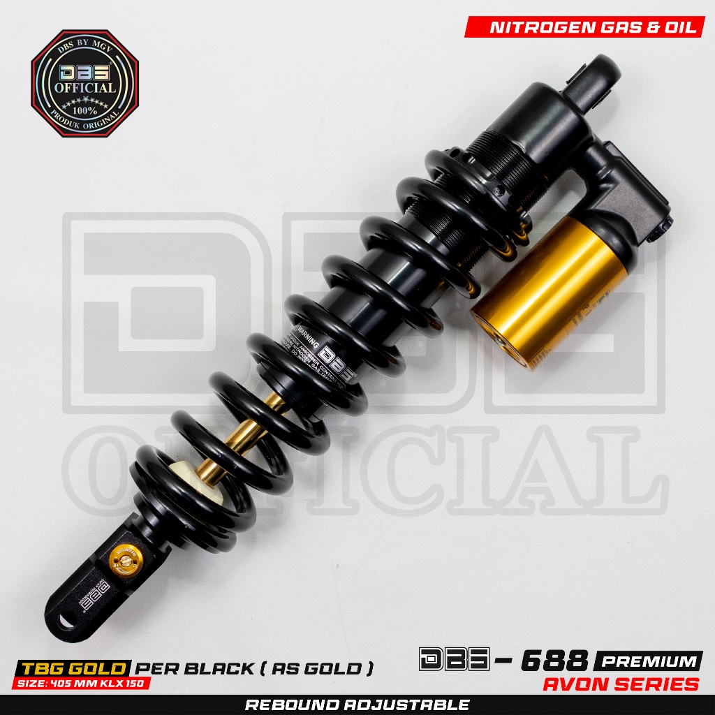 DBS 688  SERIES Mono Shock KAWASAKI KLX 150 D TRACKER 150 405MM
