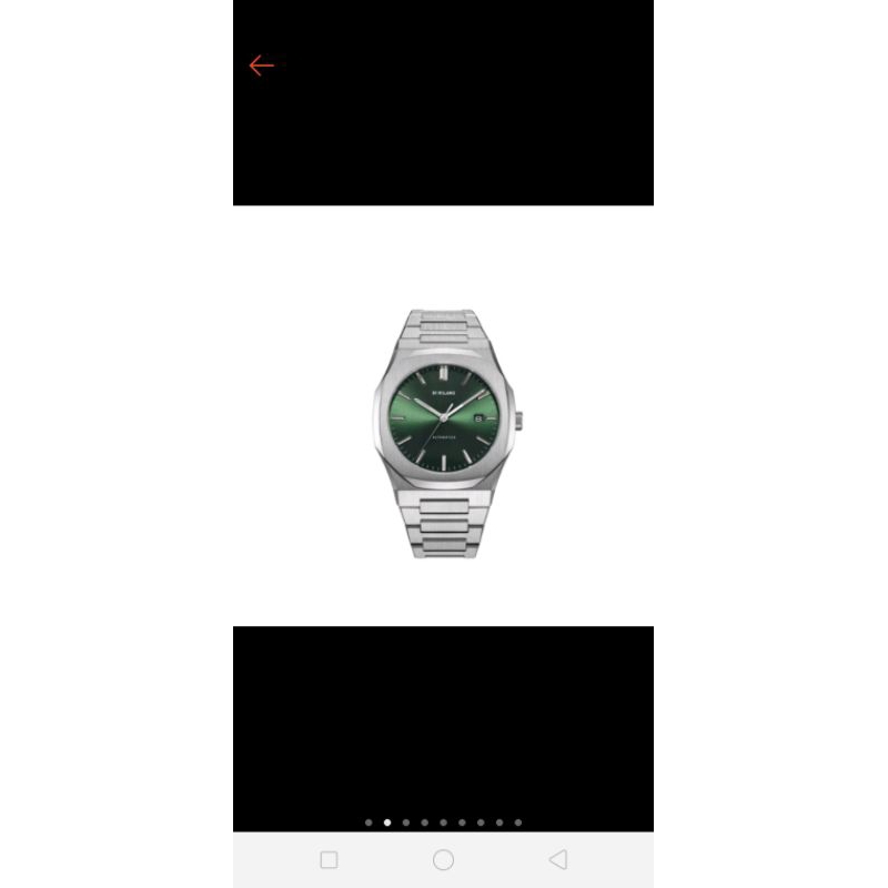 Jam tangan D1 Milano automatic bracelet watch 41.5mm D1-ATBJ12