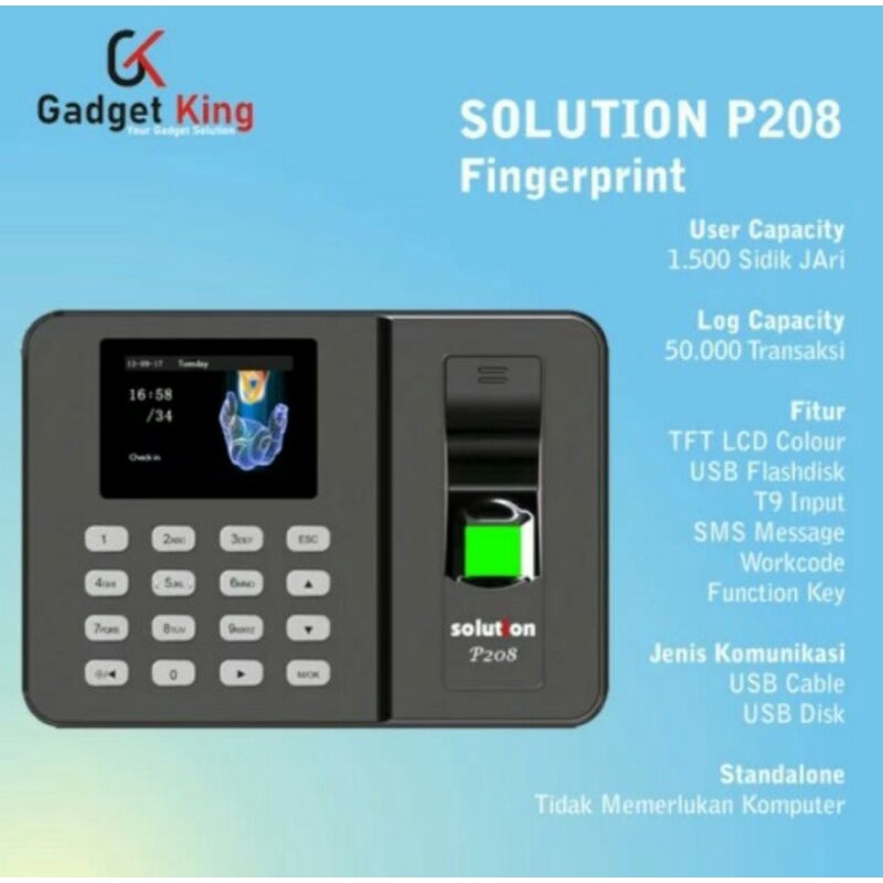 FingerPrint Solution P208