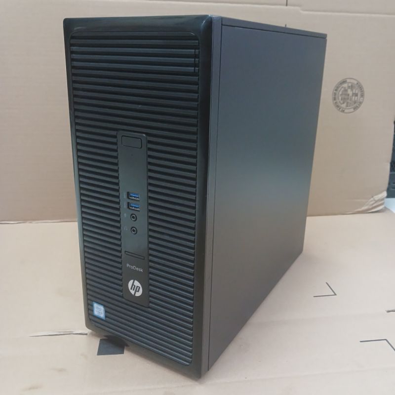 PC HP PRODESK 400 G3 MT KOSONGAN SUPPORT CORE I3,CORE I5,CORE I7,GENERASI 6 MANTAP