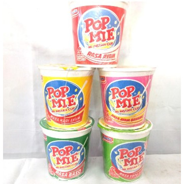 

Pop Mie Cup JUMBO Goreng & Kuah Mie Instan All Variant 75gr (MIE CUP RASA TORI MISO RAMEN RASA AYAM BASO BAWANG KARI SOTO)